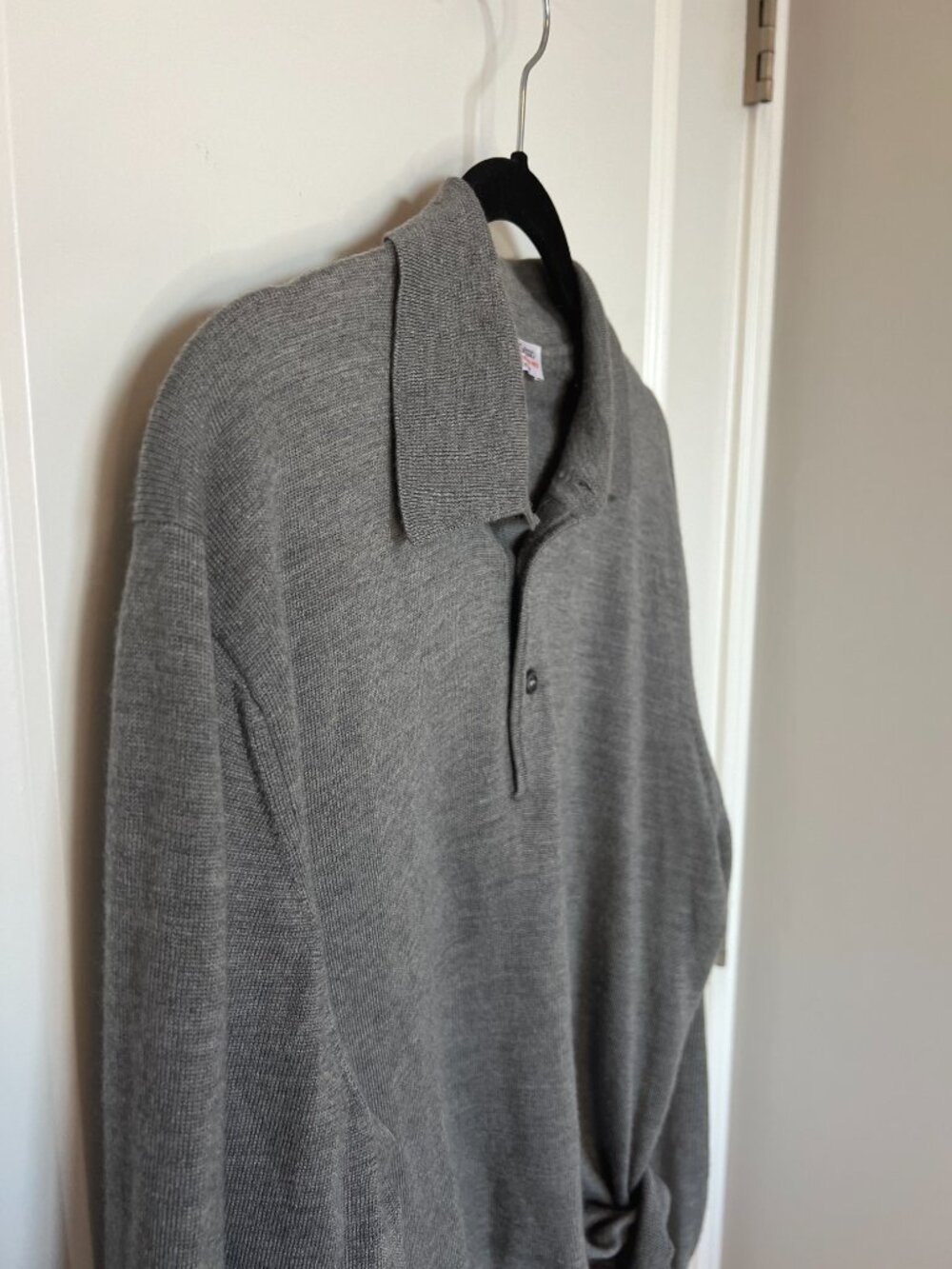 Gran Sasso Wool Cashmere Silk Crewneck Sweater XL - Picture 6 of 9